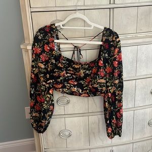 Long Sleeved Cropped Shirt